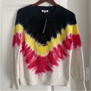 Anthropologie 525 America Alena Tie Dye Pullover Sweater